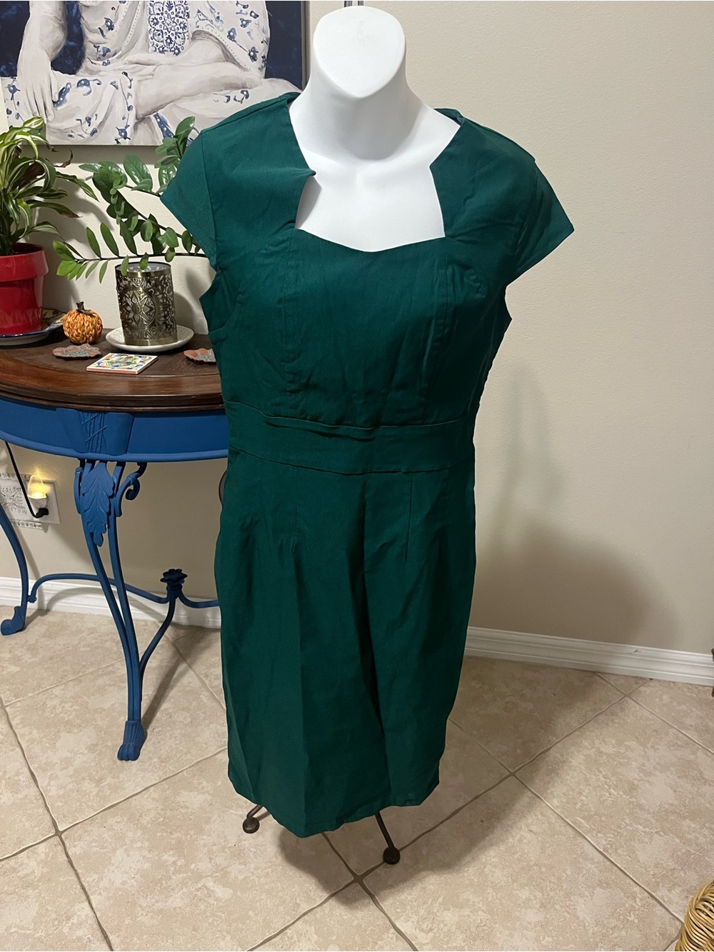 NWT Grace Karin Green Bodycon Stretchy Dress M
